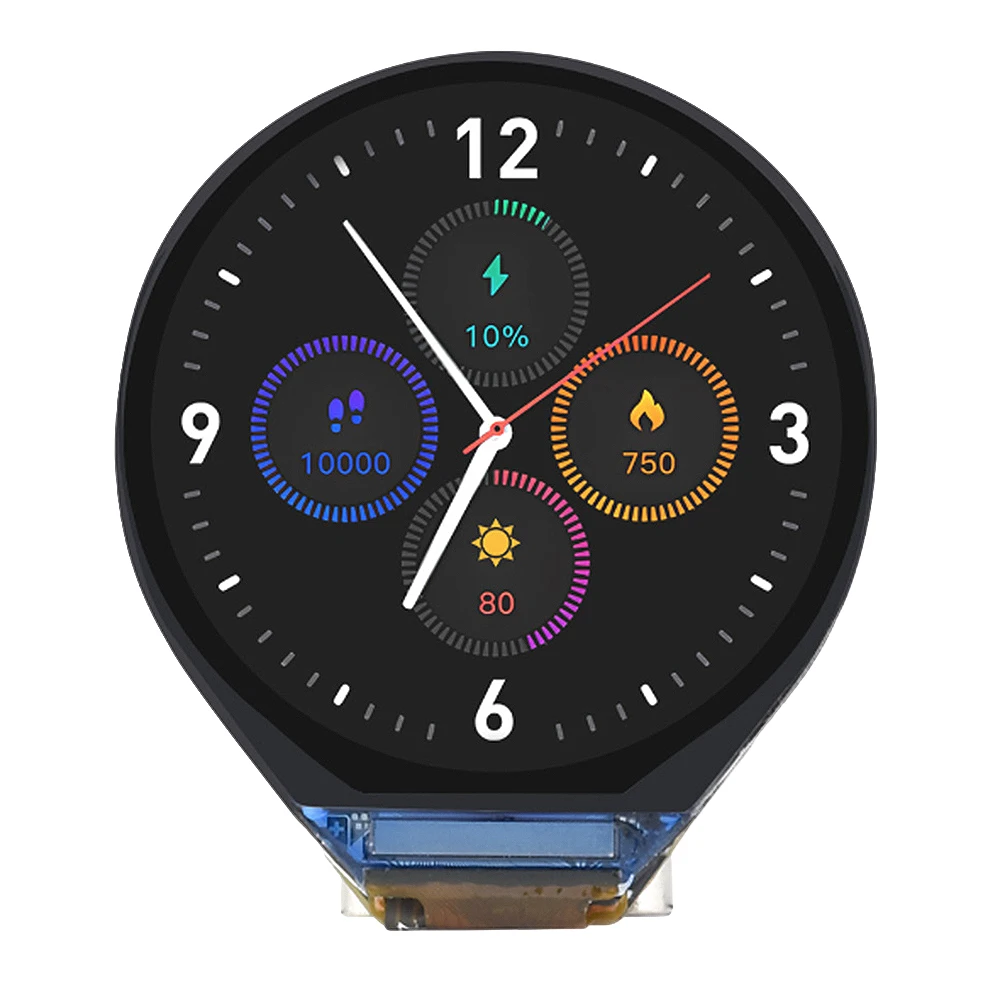 ESP32 C3 Round LCD Development Board Electronic EYE ESP32-C3FH4 0.71 inch Display Watch Screen GC9D01 160x160 SPI - 画像 (2)