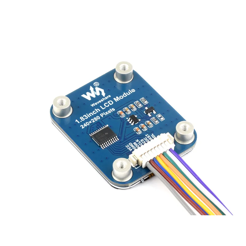 Waveshare 1.83inch IPS LCD Display Module 240×280 Resolution SPI 65K Colors for Arduino / Raspberry Pi / STM32 / ESP32 - Imagen 4