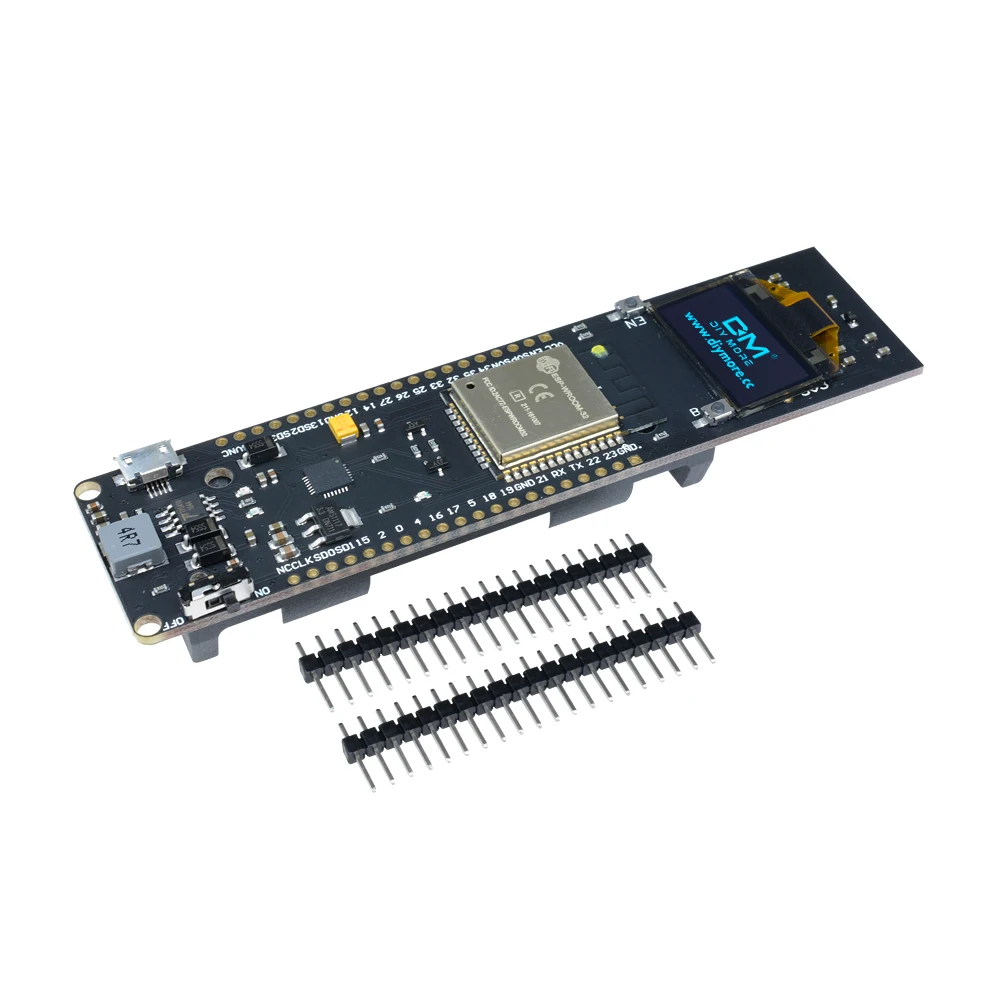 IoTスマートホームシステム向け、0.96インチOLEDディスプレイ搭載ESP32 WIFI Bluetooth開発ボード、18650リチウムイオンバッテリーパック付属