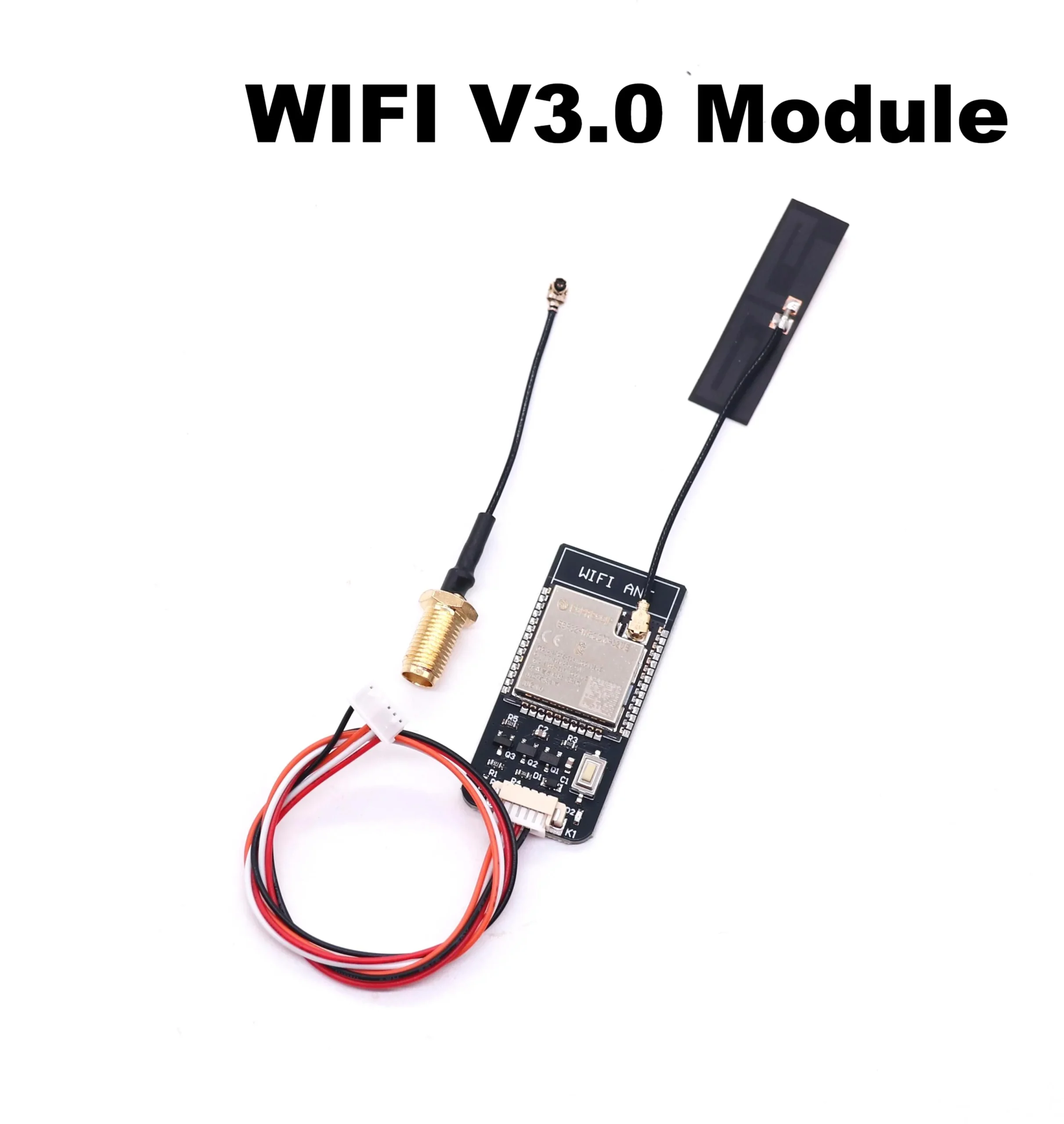 Módulo de telemetría de radio inalámbrico WiFi V3.0 ESP32 DroneBridge con antena MAVLink2 para controlador de vuelo Pixhawk FPV Drone