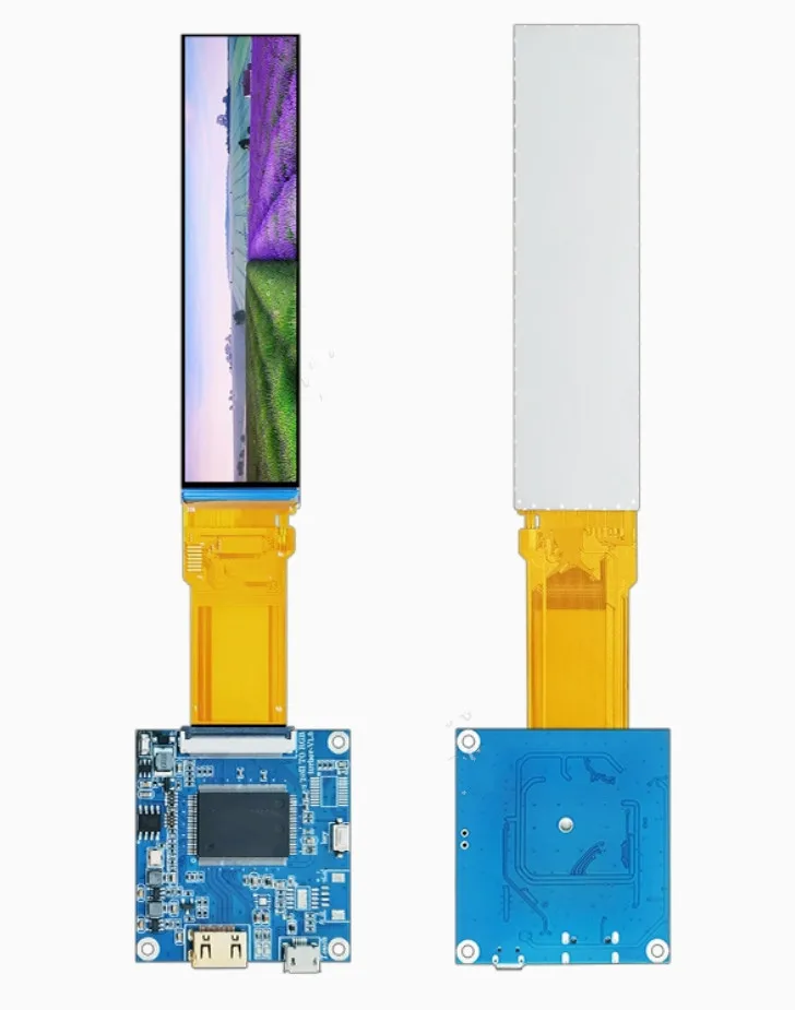 3.71 inch 40PIN TFT LCD IPS Capacitive Screen ST7701S IC SPI+RGB Interface 240*960 HDMI-compatible Interface Drive Board - Image 4