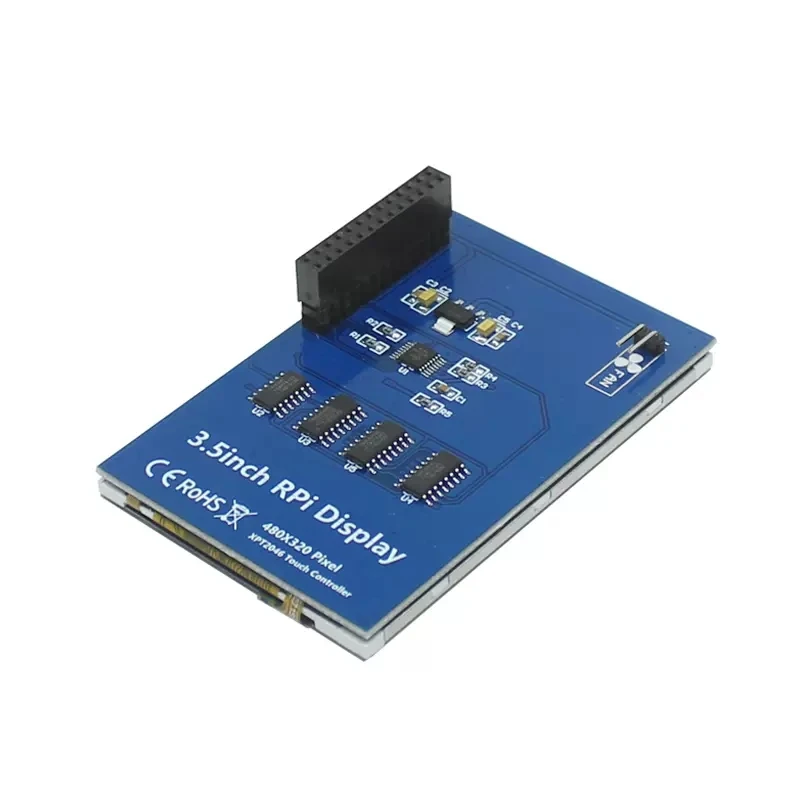 3.5 inch TFT LCD Display Touch Screen + ABS Case + Heat sink For Raspberry Pi 5 4B 3B+ 3B - 画像 (6)