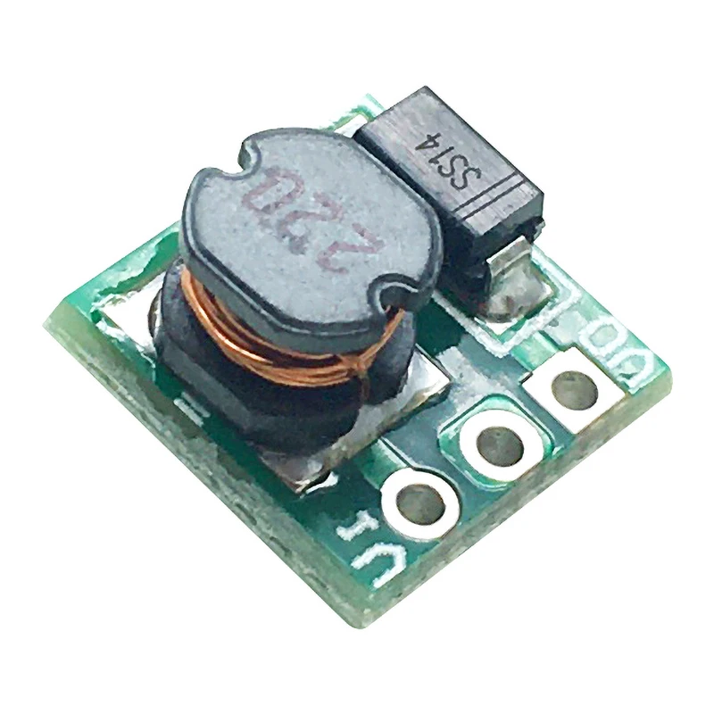 5pcs DC-DC 0.9-3.3V to 3.3V 500mA 0.9-5V to 5V Mini Step Up Boost Power Module DC to DC For Arduino Voltage Converter Module - Imagen 3
