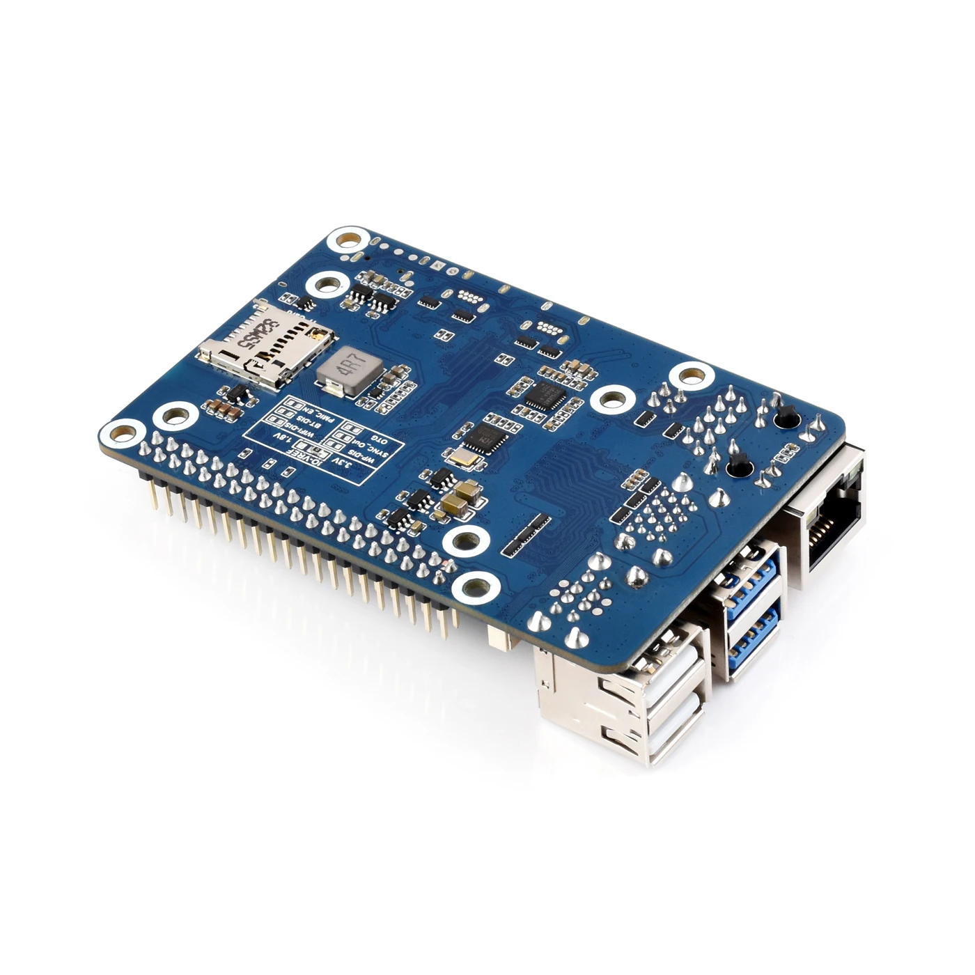 CM5 IO Board to Pi5 Alternative Adapter Board Carrier Expansion for RasPi RPI Raspberry Pi Compute Module 5 Lite eMMC Projects - Imagen 4