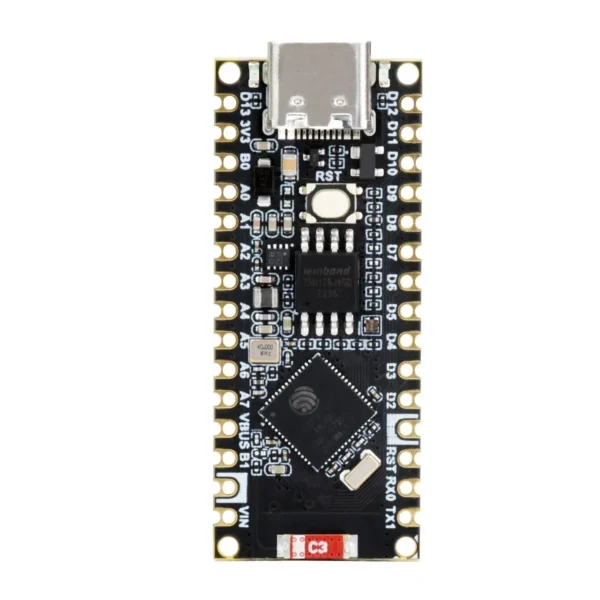 Waveshare ESP32-S3-Nano Development Board, Based on ESP32-S3R8, Compatible with Arduino Nano ESP32