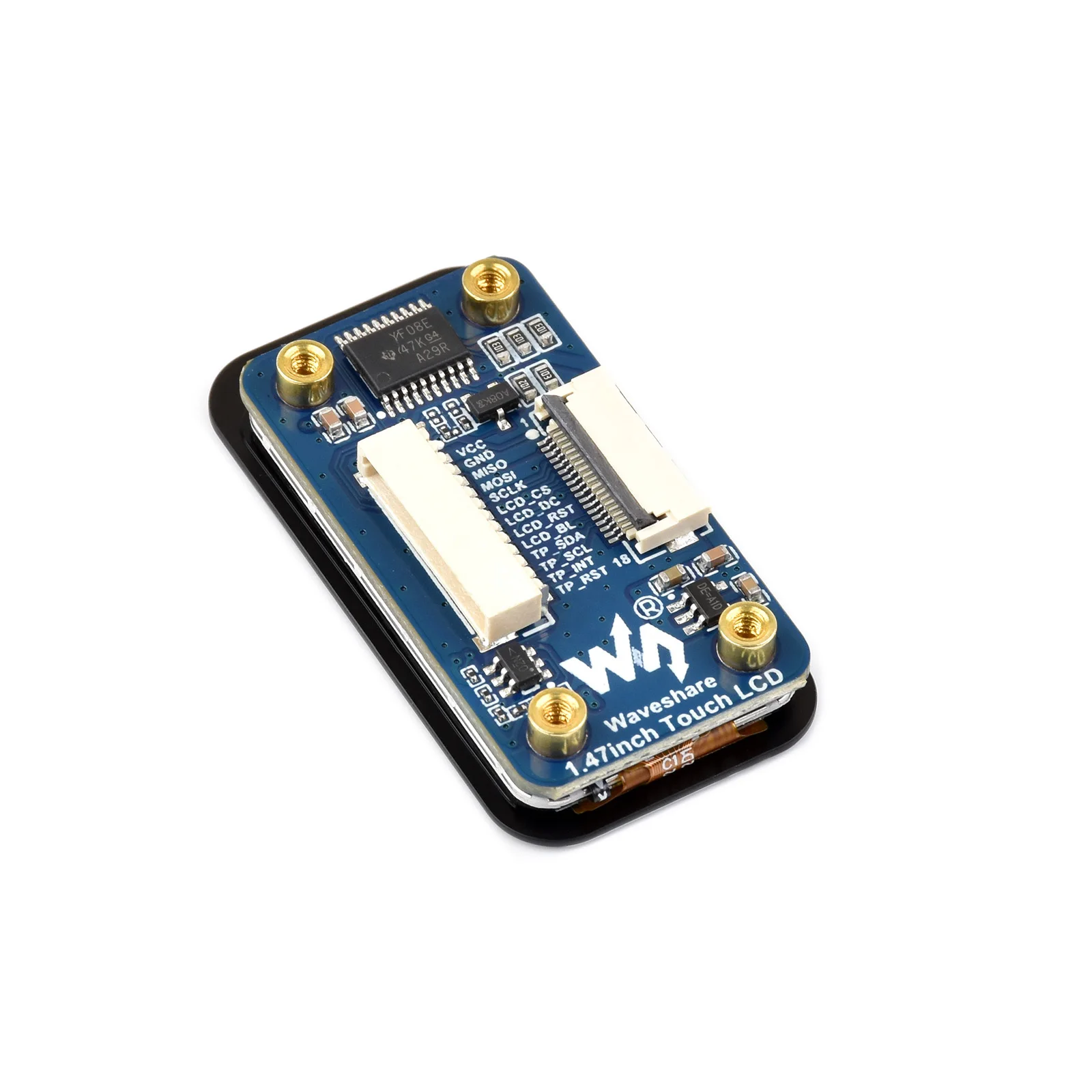 1.47inch LCD Display Module Development Board With Touch Panel Micro LCD Display 172x320 IPS SPI And I2C Communication - Imagen 4