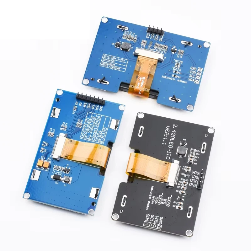 2.42インチOLEDディスプレイモジュール 128×64 LCD HDスクリーンモジュール SSD1309