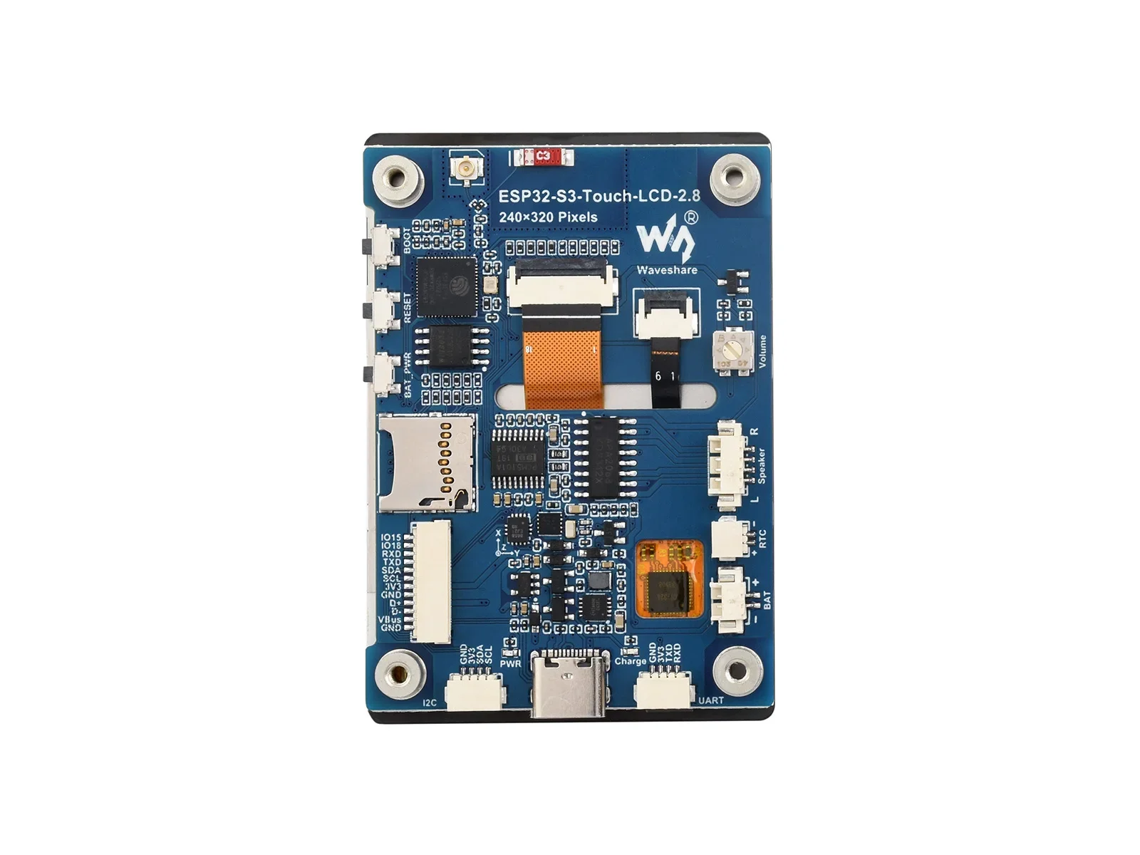 ESP32-S3 2.8 inch IPS Touchscreen Development Board 5-point 240x320 Touch Display Support WiFi Bluetooth HMI/LVGL GUI - 画像 (4)