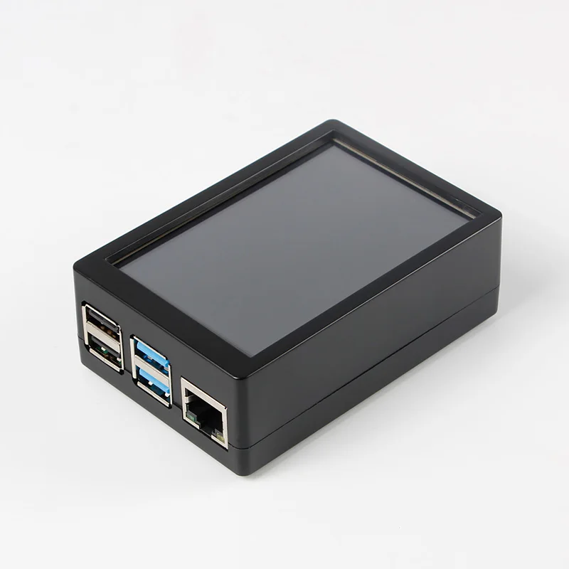 3.5 inch TFT LCD Display Touch Screen + ABS Case + Heat sink For Raspberry Pi 5 4B 3B+ 3B - 画像 (2)