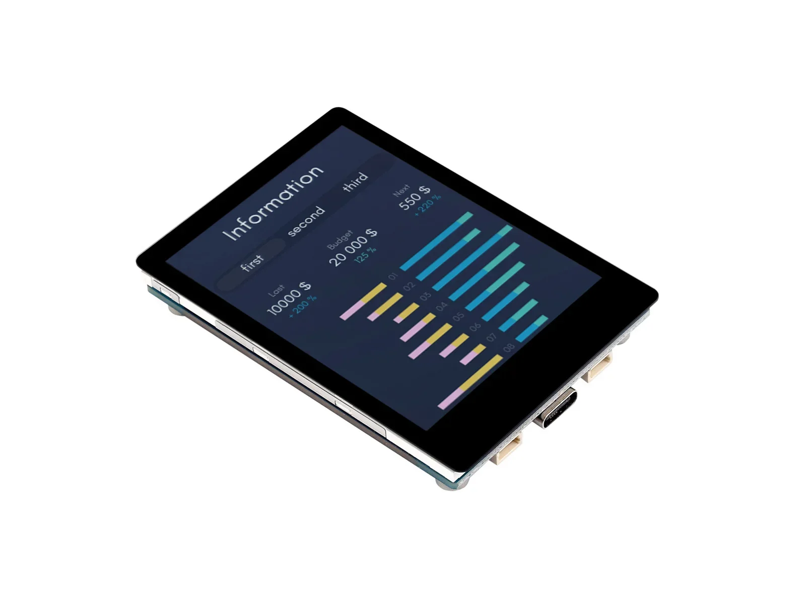 ESP32-S3 2.8 inch IPS Touchscreen Development Board 5-point 240x320 Touch Display Support WiFi Bluetooth HMI/LVGL GUI - 画像 (3)