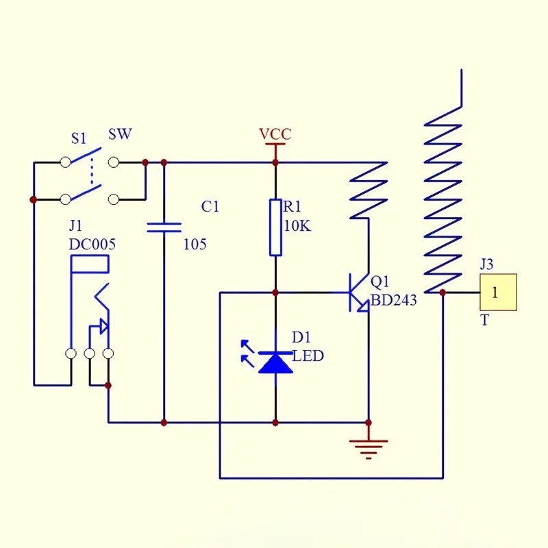 Mini Tesla Coil Kit, BD243, DIY Electronic Project, Hand Solder Practice, No Battery Required, Non-Laser for Hobbyists - 画像 (6)