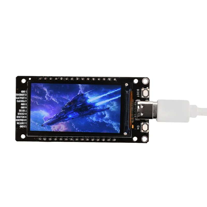 ESP32 -WROOM-32 Development Board 1.9in/1.14in ST7789 170x320 TFT LCD Display,WiFi+BL Module CH340 Type-C Interface for Arduino - 画像 (2)