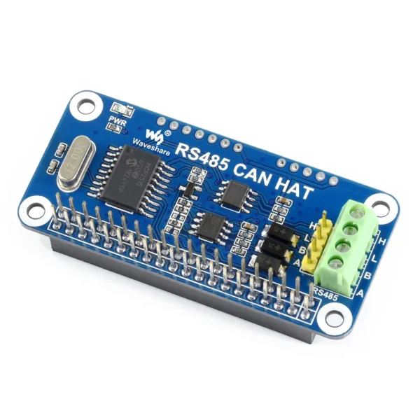 RS485 CAN BUS Module HAT for RasPi Raspberry Pi Zero 2 W Pi5 Expansion Board 3 Model B 4 4B 5 Projects Accessories