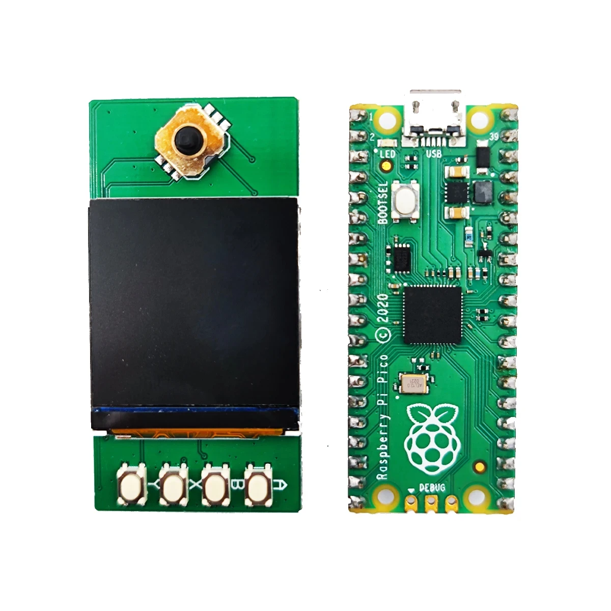 Raspberry Pi Pico W 1.3 Inch LCD Display Module for Pico 65K RGB Colors 240×240 Pixels Embedded ST7789 Driver SPI Interface IPS - Imagen 2