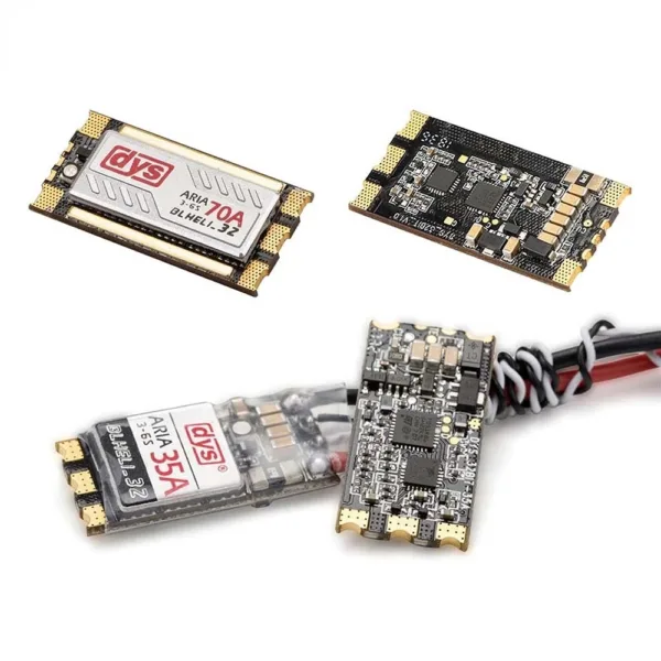 dys 35A AM32 70A Brushless ESC RC Drone ESC 3-6S BLheli_32bit for Dshot150/300/600/1200 FPV Racing Quadcopter RC Crawler Parts