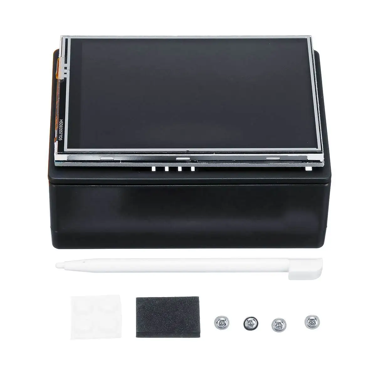 3.5 inch TFT LCD Display Touch Screen + ABS Case + Heat sink For Raspberry Pi 5 4B 3B+ 3B - 画像 (4)