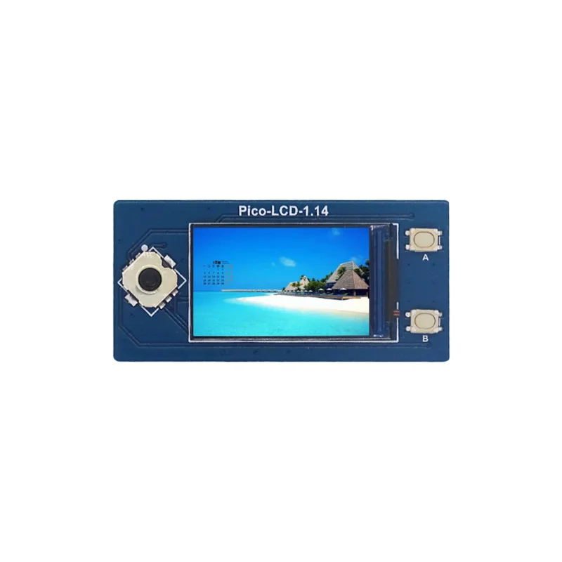 1.14インチ 240x135 IPS LCDディスプレイ画面モジュールHAT(RPI Raspberry Pi Picoボード用)、SPIインターフェース