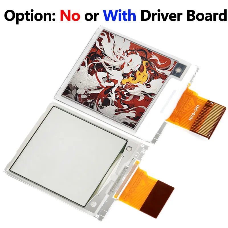 1.54inch e-Paper HAT+ (G) E-Ink Red/Yellow/Black/White Display Color 200*200 For Raspberry Pi/Arduino /STM32/Jetson - Imagen 5