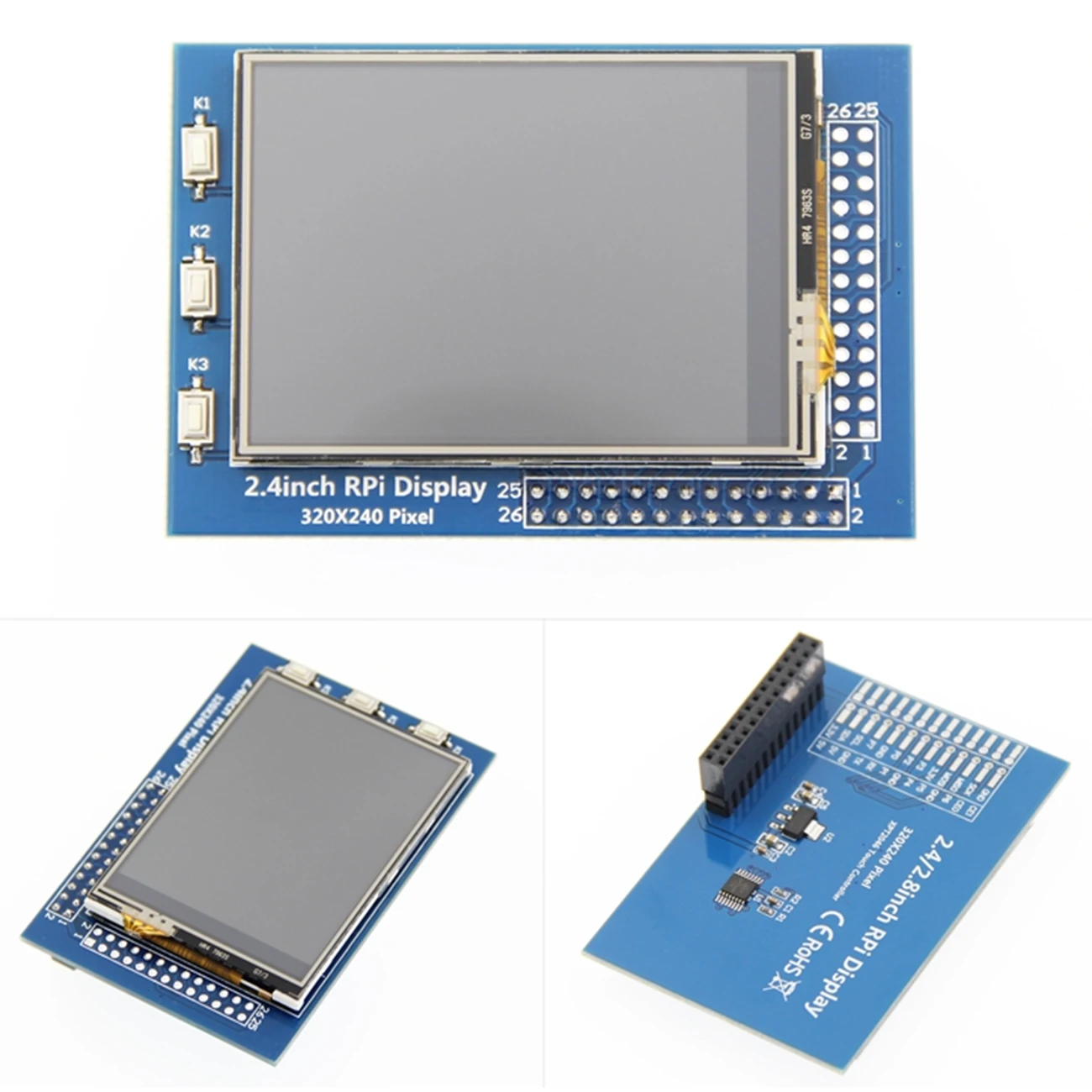 2.4 / 2.8 Inch 320*240 Touch Panel TFT LCD Module Screen Display For Raspberry Pi GPIO Input - Imagen 5