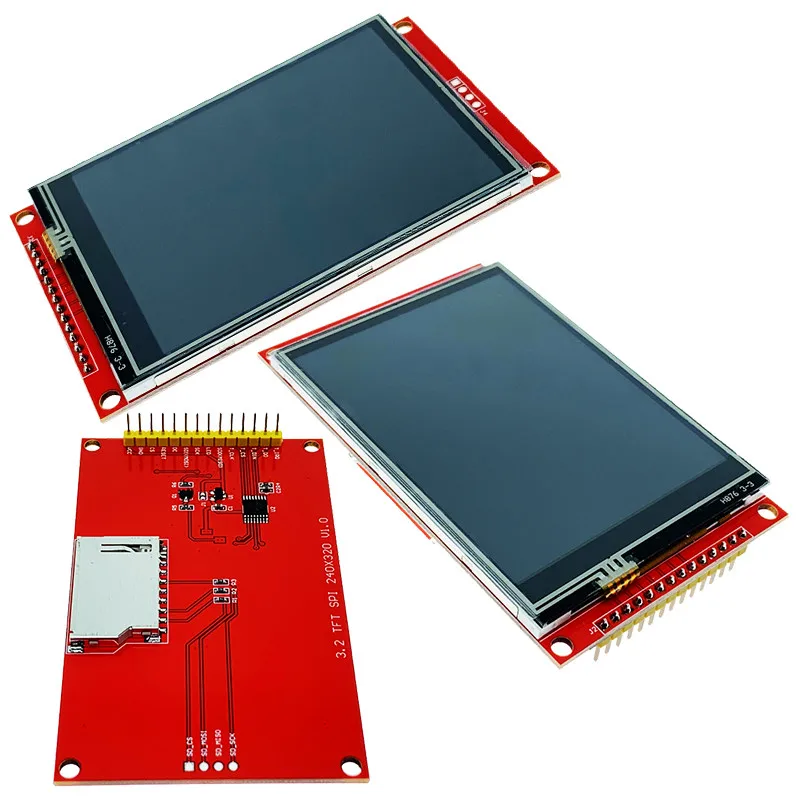 3.2 inch 320*240 SPI Serial TFT LCD Module Display Screen with Touch Panel Driver IC ILI9341 for Arduino MCU - Imagen 2