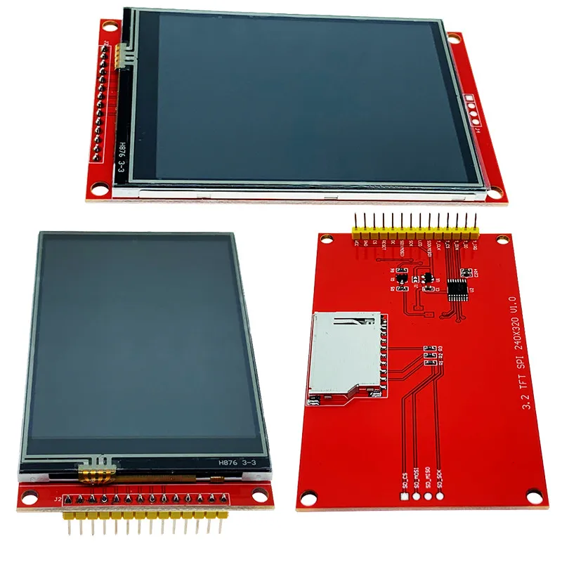 3.2 inch 320*240 SPI Serial TFT LCD Module Display Screen with Touch Panel Driver IC ILI9341 for Arduino MCU - Imagen 3