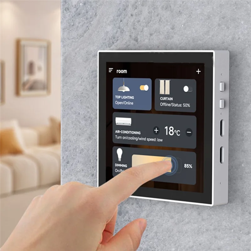 B48A ESP32-S3 Smart 86 Box Development Board Featuring 4-Inch Touch Screen 480X480 Display For Xiaozhi AI And Deepseek Support - Imagen 3