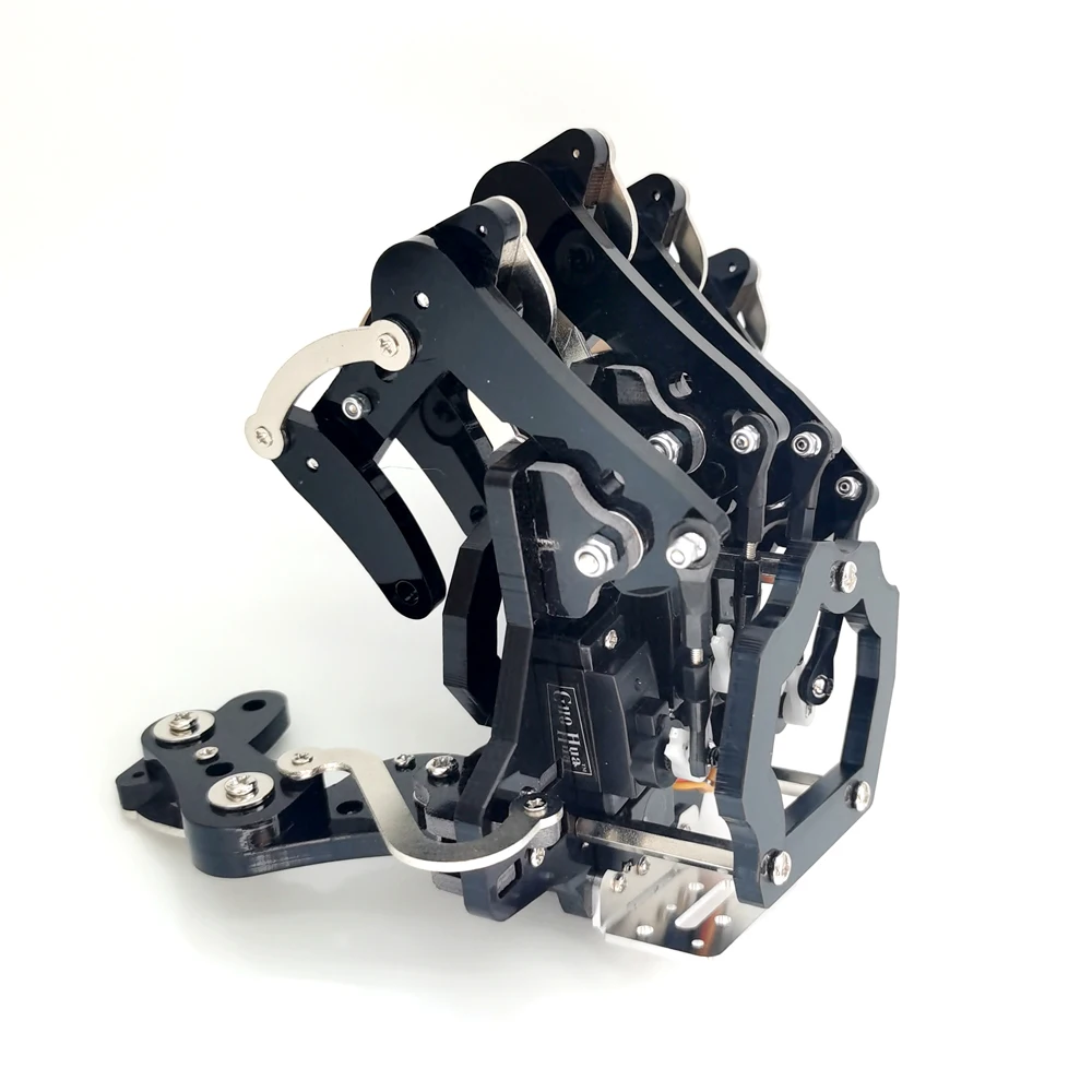 5 Dof Robot Hand with Five Fingers Servo Control Left Right Bionic Palm Assembled Gripper for Arduino/ESP32 Programmable Robot - Image 2