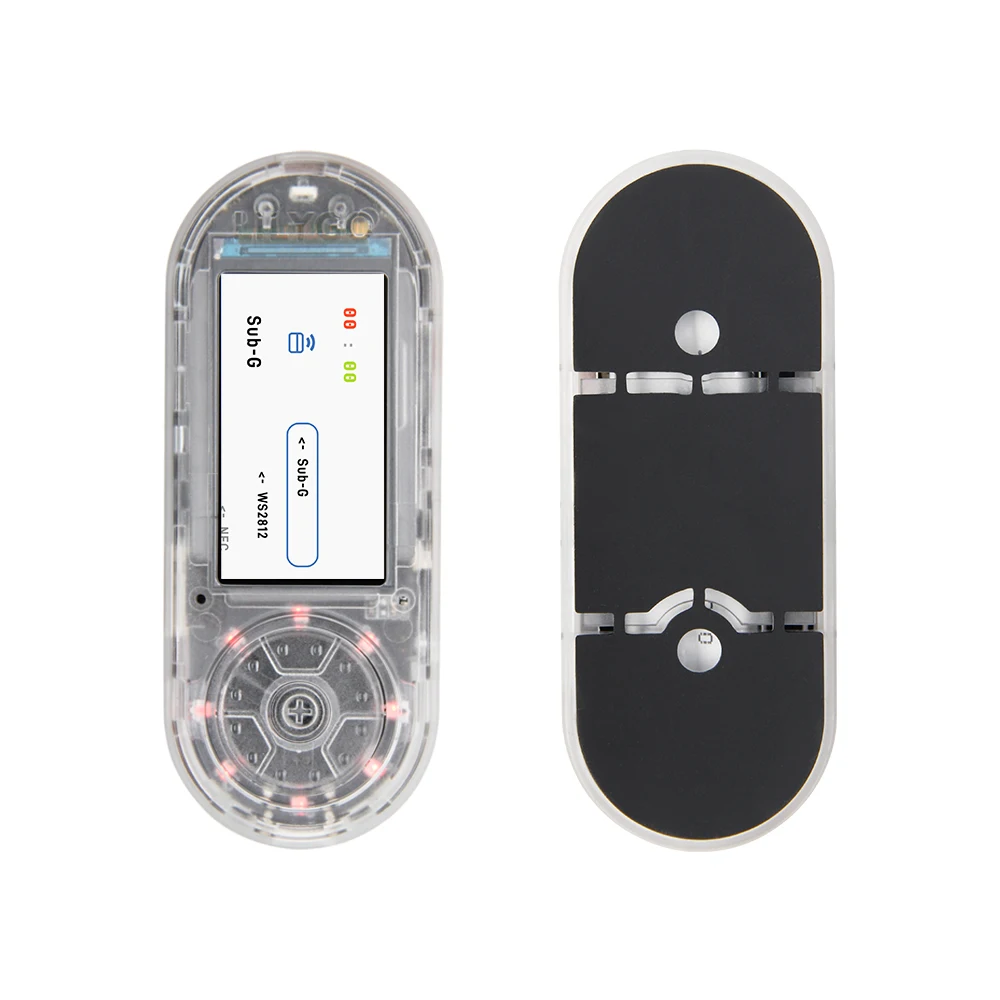 Transceptor RF de bajo consumo sub-1 GHz LILYGO T-Embed ESP32-S3 CC1101, módulo NFC RFID I2C PN532, placa LCD, batería integrada de 1300 mAh.