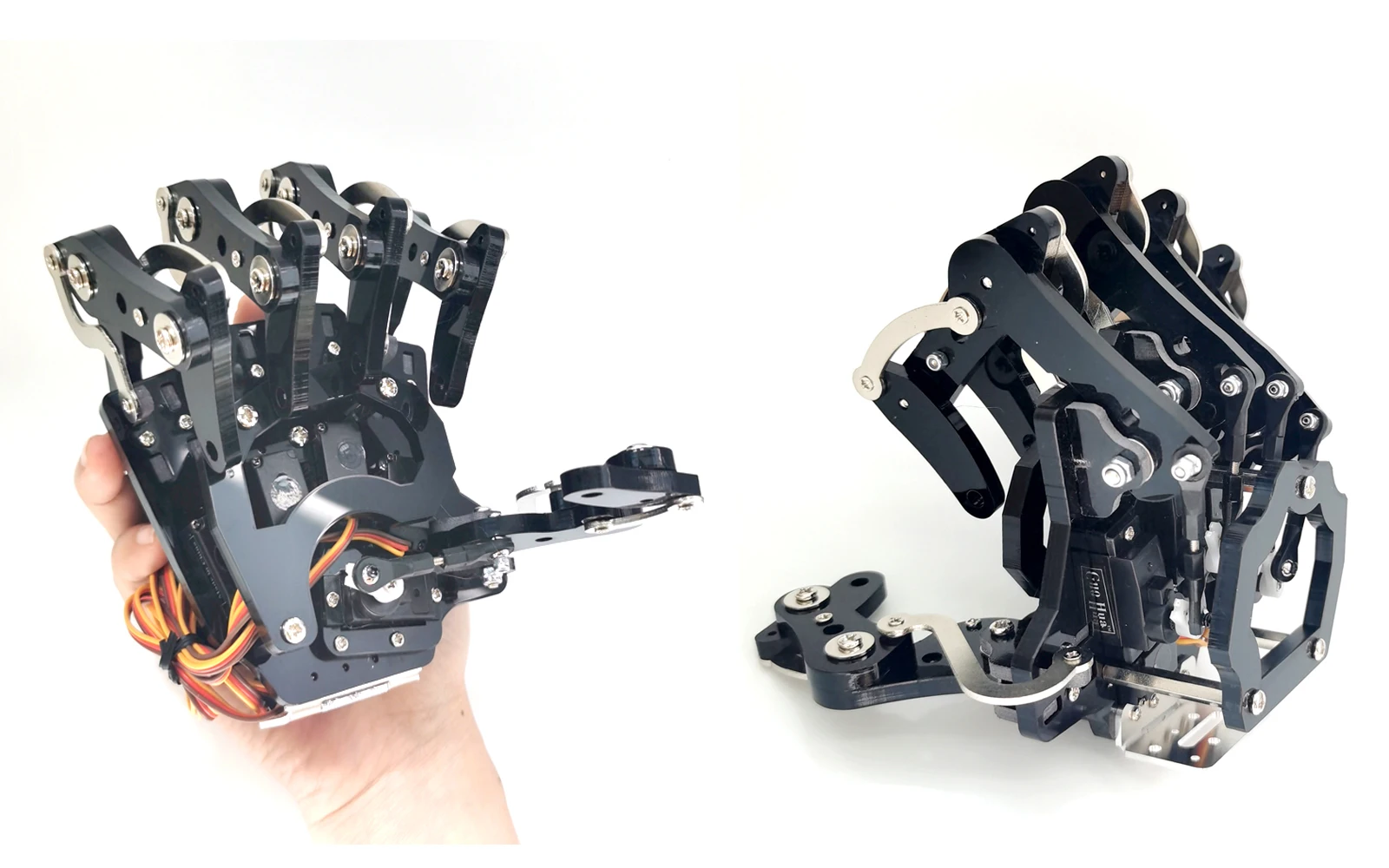 5 Dof Robot Hand with Five Fingers Servo Control Left Right Bionic Palm Assembled Gripper for Arduino/ESP32 Programmable Robot - Image 4