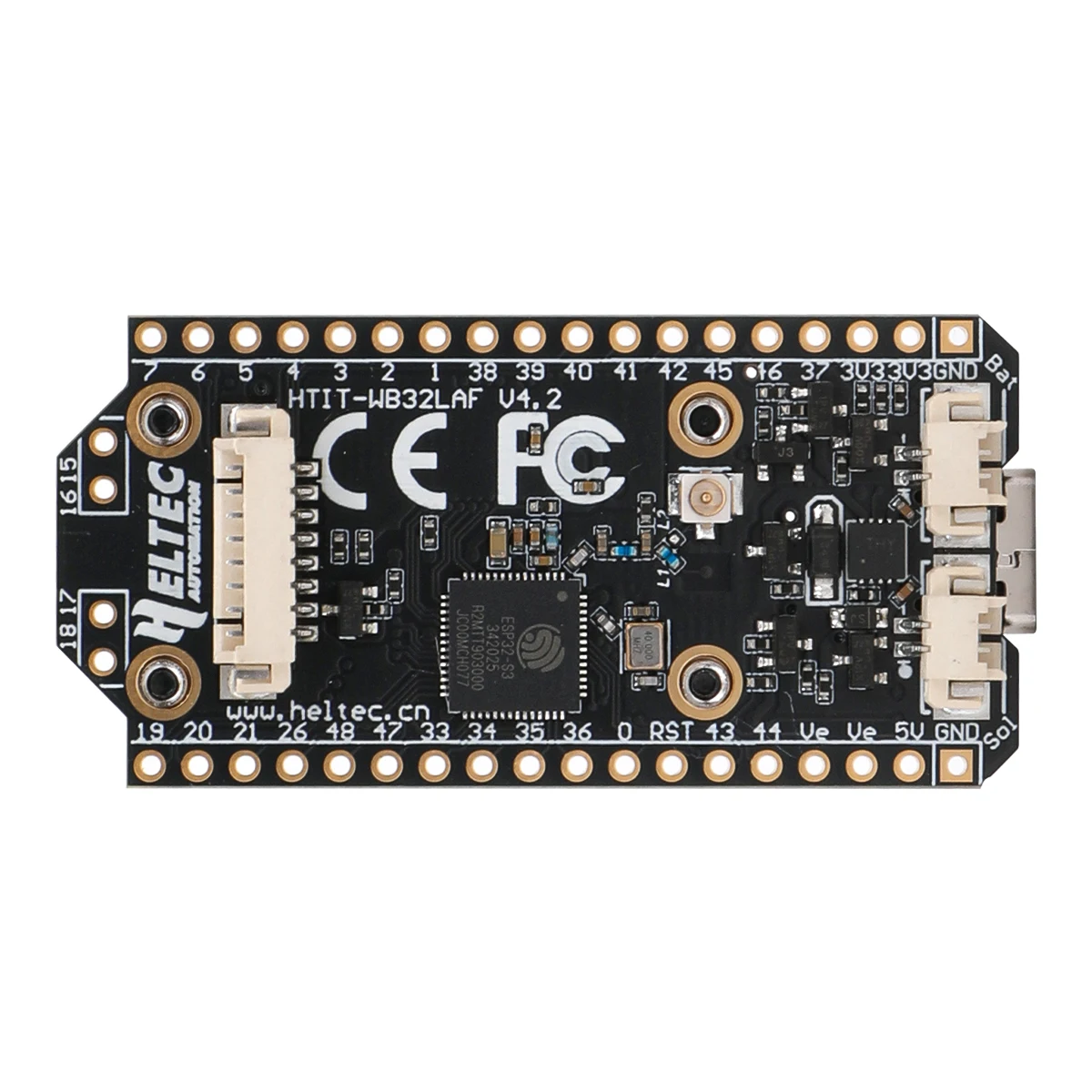 Heltec LoRa 32 V4 Meshtastic Dev-Board 27dBm Low Power Solar GPS ESP32 SX1262 Support WiFi BLE for IoT Mesh LoRa With Antenna - Imagen 2