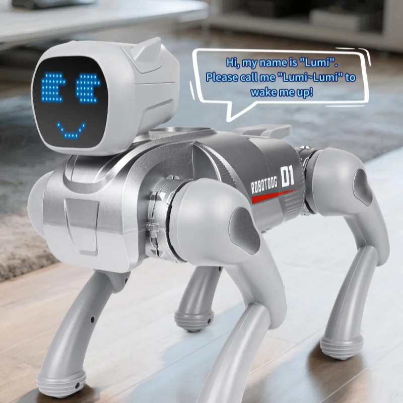MIJIA AI Intelligent Interactive Robot Dog Voice Recognition Expression Management Action Sing Dance Multifunctional Robot Dog - Imagen 5