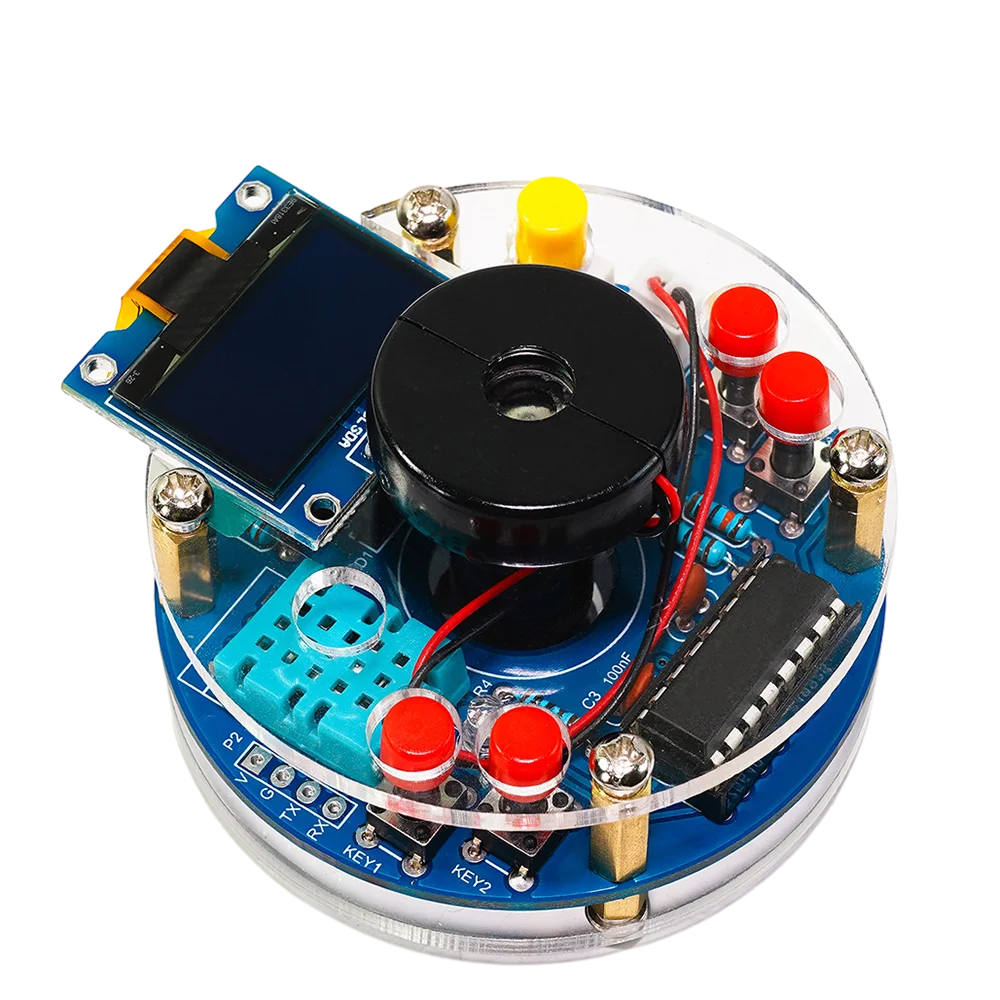 USB加湿器ミスト電子DIYキットOLEDディスプレイ温度湿度スプレー回路基板製造溶接実習
