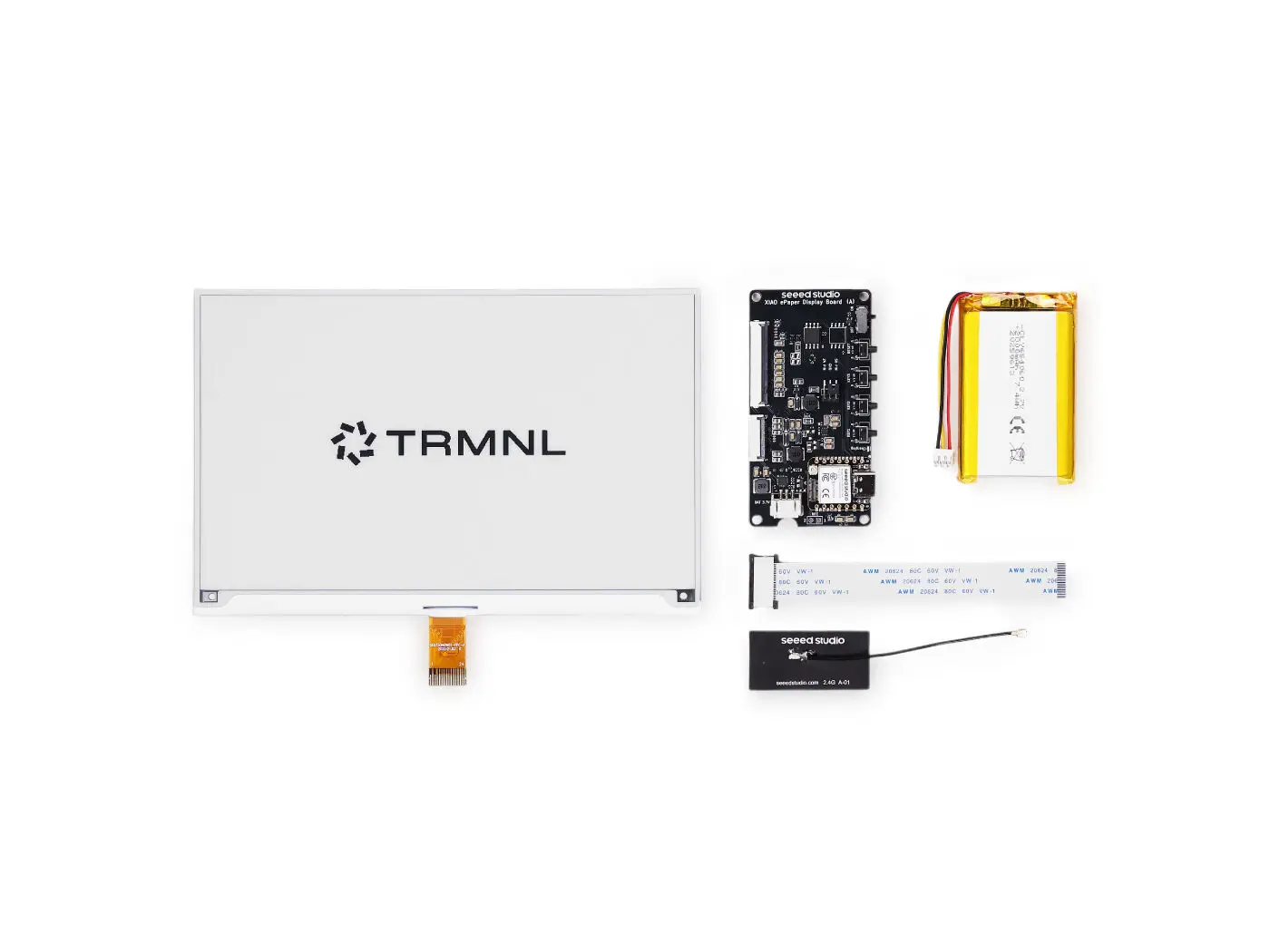TRMNL BYOD 7.5" (OG) e-ink DIY Kit, Monochrome e-ink Display 800x480, XIAO ESP32-S3 PLUS,Arduino Compatible,Battery Rechargeable - 画像 (5)