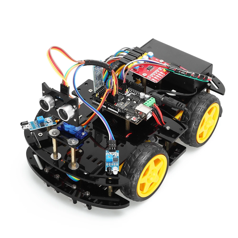 Smart Robot Car Kit Professional for Arduino Programming Build Programmable Robot Complete Electronic Kit – Bild 3