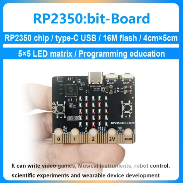 RP2350 bit Development board Python programming education development for children and teenagers Compatible With BBC Micro:bit