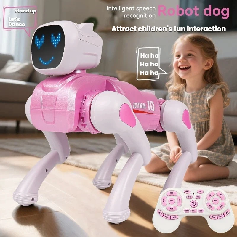 MIJIA AI Intelligent Interactive Robot Dog Voice Recognition Expression Management Action Sing Dance Multifunctional Robot Dog - Imagen 6