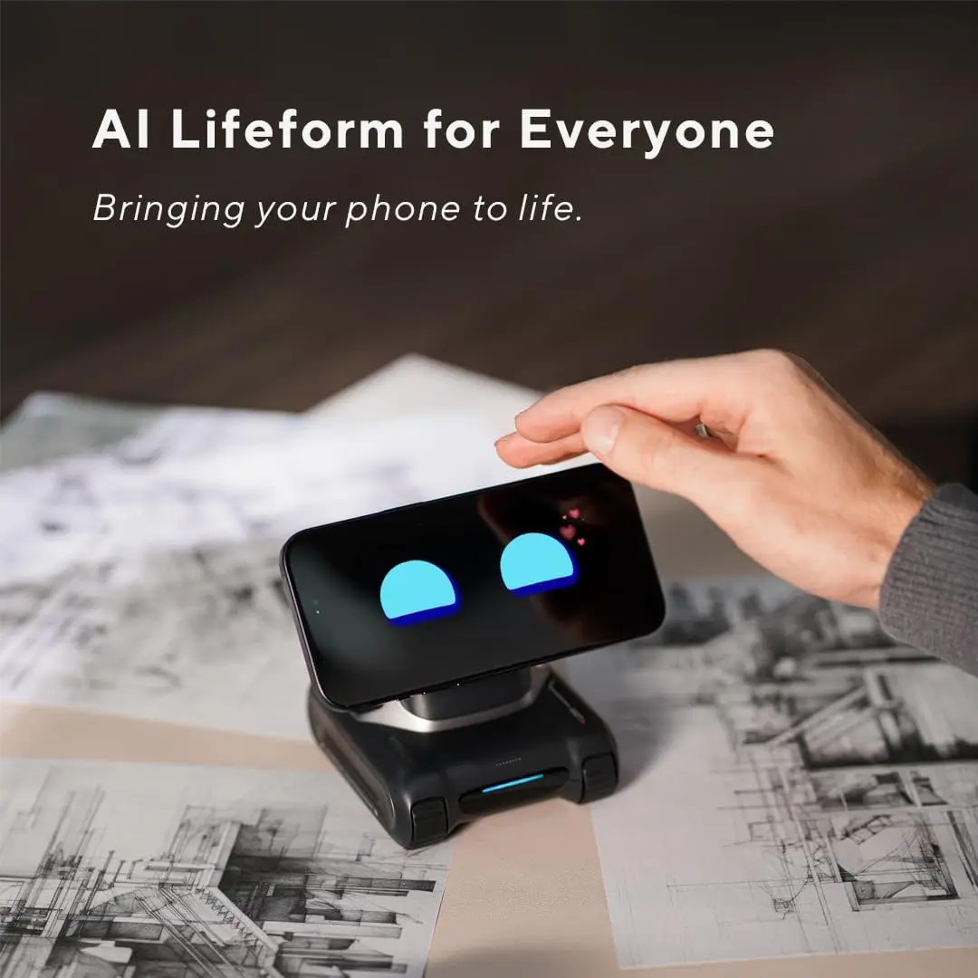 LOOI Smart Desktop Robot | AI Desktop Companion,ChatGPT Voice Interaction,Memory,Gesture& Face Recognition,Emotional Support – Bild 4