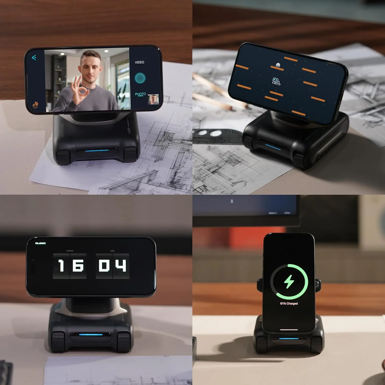 LOOI Smart Desktop Robot | AI Desktop Companion,ChatGPT Voice Interaction,Memory,Gesture& Face Recognition,Emotional Support – Bild 6
