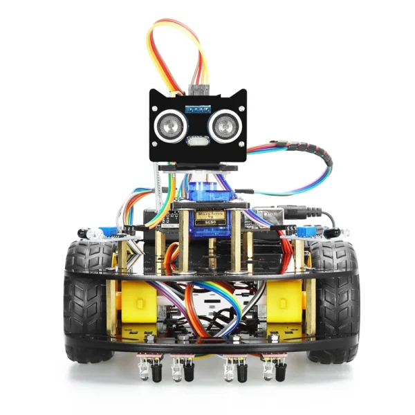 Smart Robot Car Kit Professional for Arduino Programming Build Programmable Robot Complete Electronic Kit
