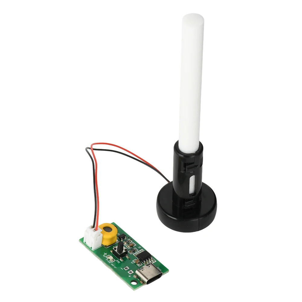Mini humidificador USB, kit de bricolaje, generador de niebla y placa de circuito controlador, placa de control de atomización ultrasónica, interfaz tipo C.