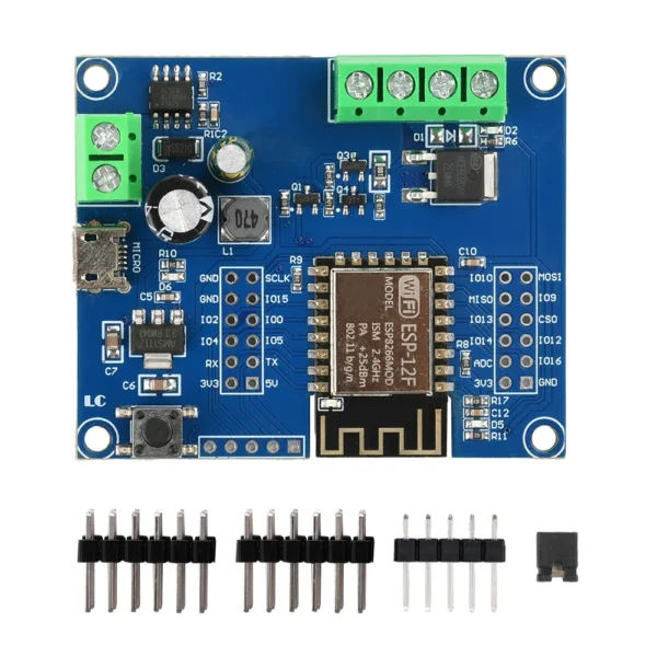 DC 5-80V ESP8266 WIFI Single Relay MOS Switch Control Module ESP-12F Development Board Micro USB Interface