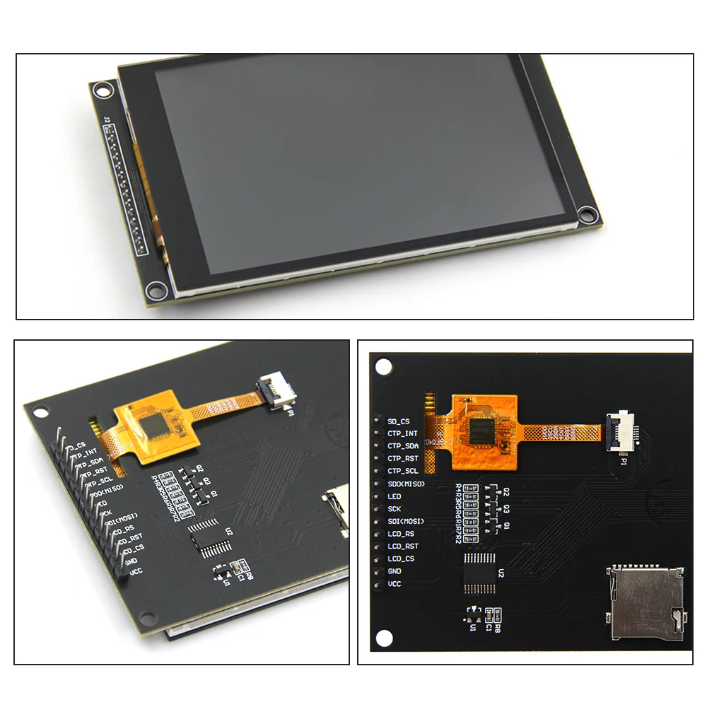 4 inch SPI TFT LCD Screen Colorful IPS capacitive Touch Display Module ST7796S 320*480 IPS For Esp32&arduino - Imagen 2