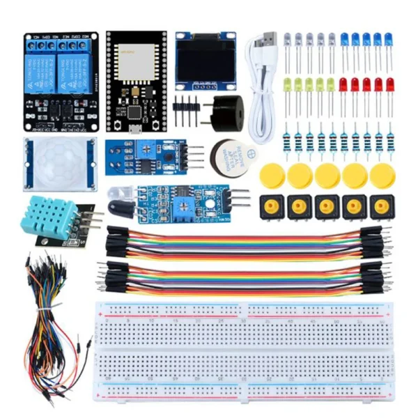 177PCS ESP32 ESP-32S WiFi Starter Kit for Arduino Kits Learning Suite With Retail Box