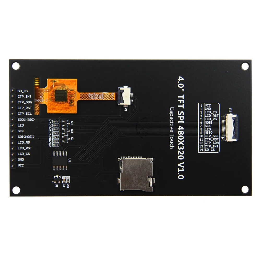 4 inch SPI TFT LCD Screen Colorful IPS capacitive Touch Display Module ST7796S 320*480 IPS For Esp32&arduino - Imagen 4