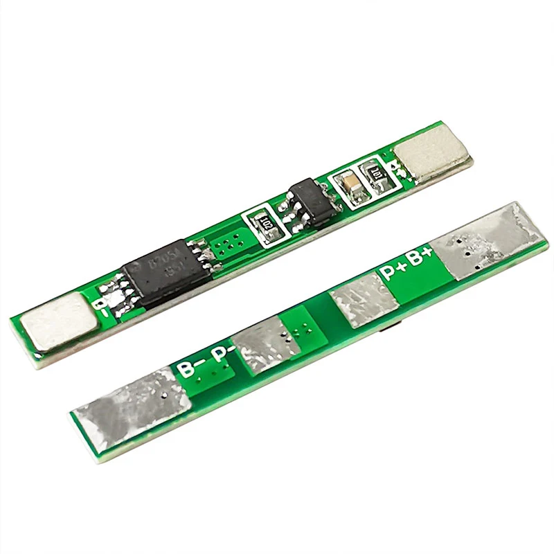 10PCS 1S 3.7V 3A li-ion BMS PCM battery protection board pcm for 18650 lithium ion li battery - Imagen 2