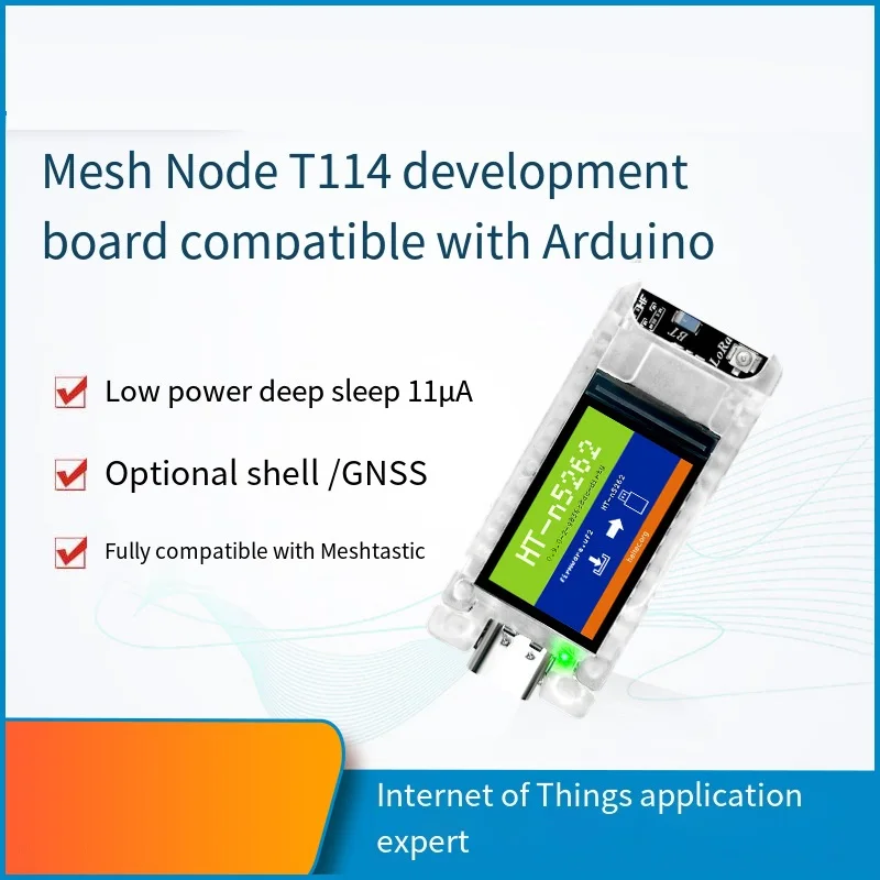 Meshtastic Tracker Nordic Nrf52480 Sx1262 Lorawan Lora Development Board with Screen and Shell Low Power TFT Display BLE WiFi He - Imagen 3