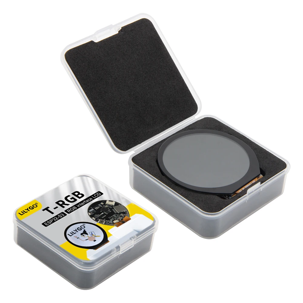 LILYGO T-RGB ESP32-S3 2.1 inch Round Display ST7701S LCD Touch Screen ESP32-S3R8 Development Board Support WIFI Bluetooth TF - 画像 (4)