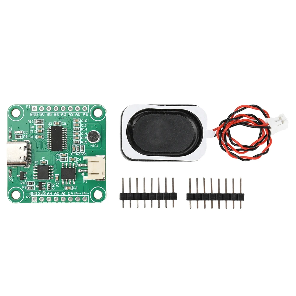 DC 5V SNR9912VR Offline Speech Recognition Development Board Module Supports For AI Deepseek Secondary Development Type C - 画像 (3)