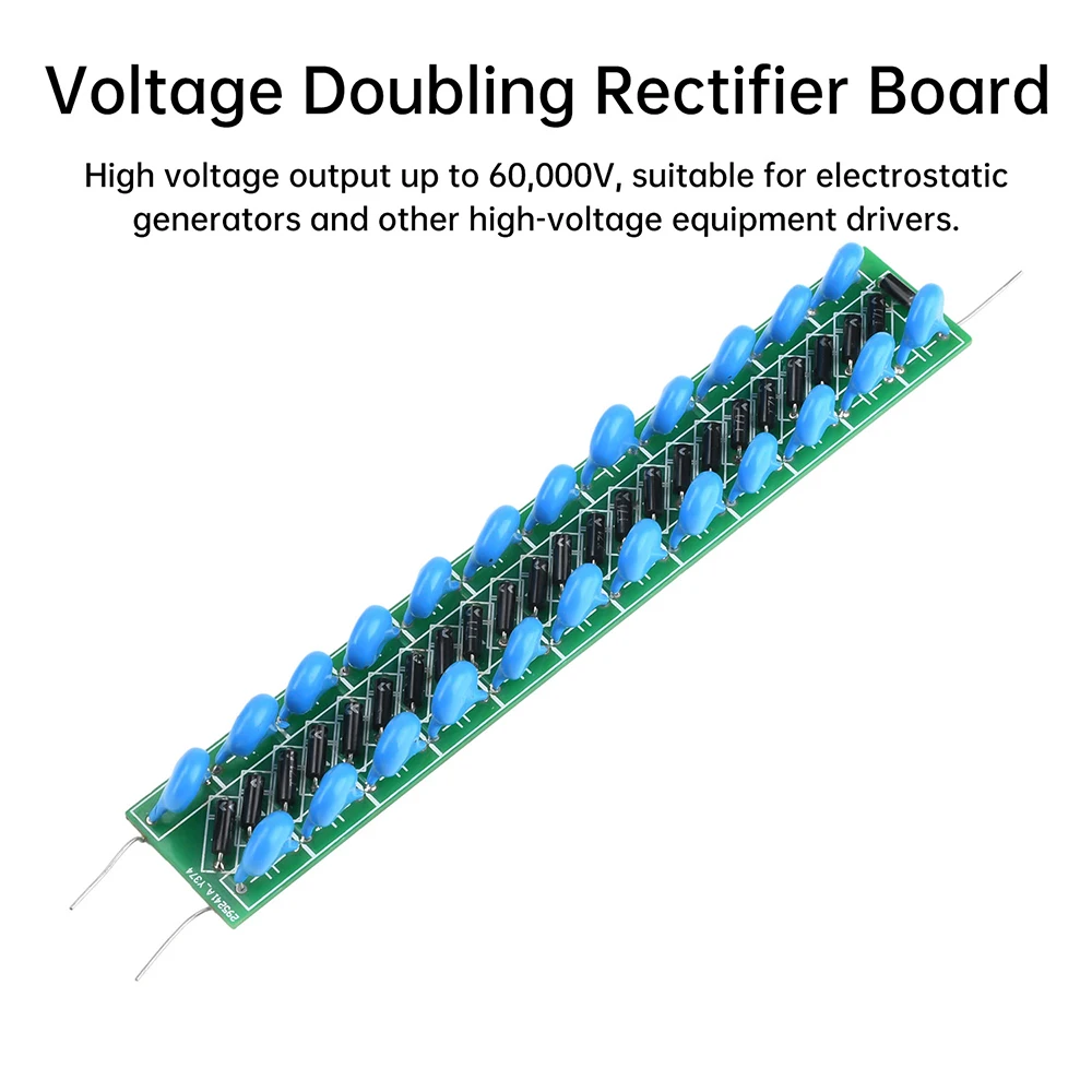60KV Voltage Doubler Rectifying 24 Times Rectifier 60000V High Voltage Power Module for Generator Motor Electronic Kit