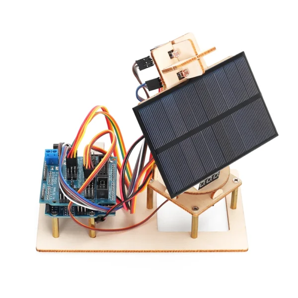 Tscinbuny Solar Tracker Kit for Arduino Complete Electronics Starter Automation Kit Solar Sunlight Tracker PCB Kit